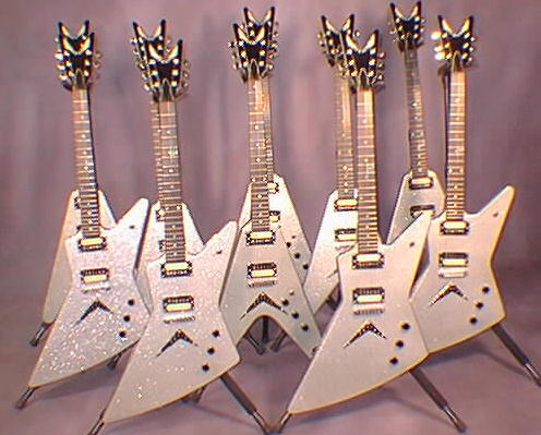 Dean Korina Guitars - Explorers and Flying V